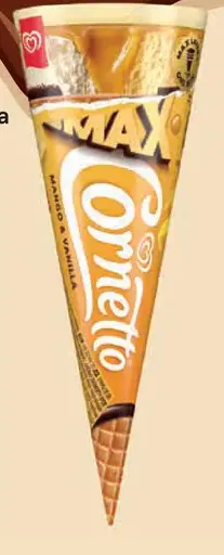 Cornetto Max Mango & Vanilla