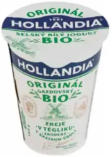 Hollandia Bio jogurt gazdovský biely s kultúrou BiFi
