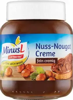 MinusL orieškovo-nugátový krém