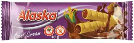 Alaska kukuričné trubičky