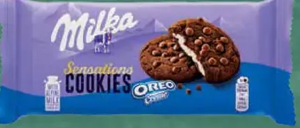 Milka Cookie Sensations Oreo Creme kakaové sušienky