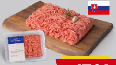 Chute Slovenska mäsový prípravok z bravčového mäsa mletý