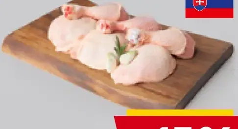 Kuracie stehná horné, dolné, Mäsarov výber, Domäsko