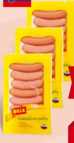 BILLA Viedenské mini párky