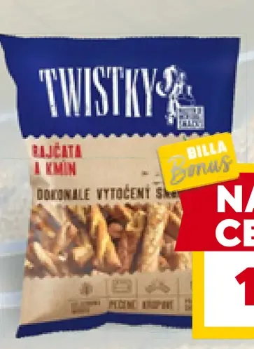 Twistky pečený slaný snack