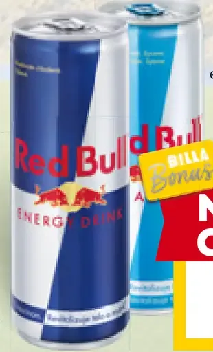 Red Bull plechovka energetický nápoj rôzne druhy