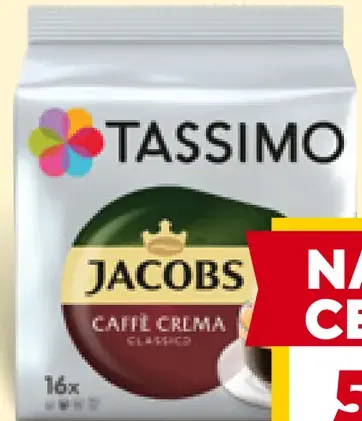 Jacobs Tassimo kávové kapsuly