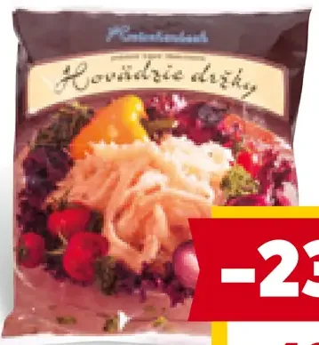 Hovädzie držky predvarené mrazené