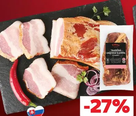 Tradičná oravská slanina