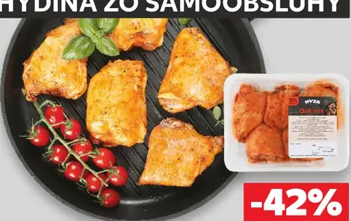 Purland Kuracie horné stehná v marináde