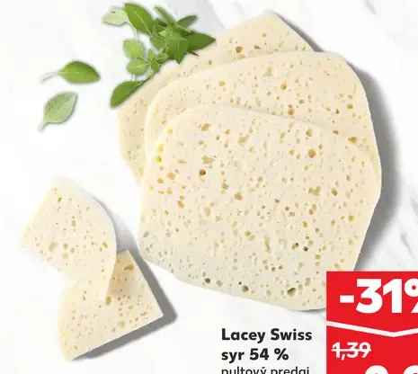 Lacey Swiss syr 54 %
