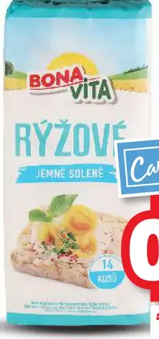 Bonavita celozrnné ryžové chlebíčky
