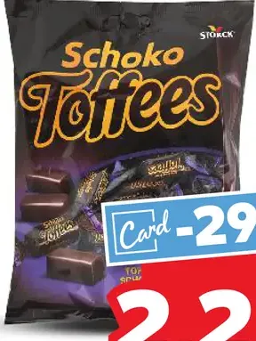 Schoko Toffees cukríky