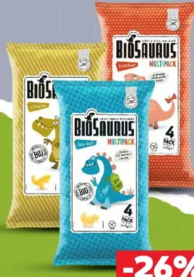 BioSaurus kukuričný snack