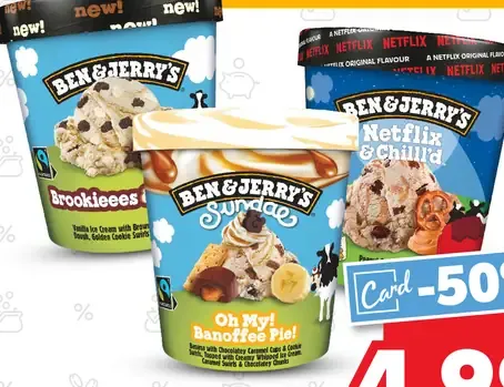 Ben & Jerry's mrazený krém