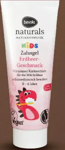 Bevola naturals zubný gél Kids
