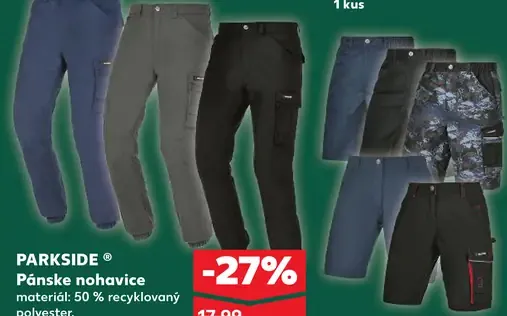 Parkside Pánske nohavice