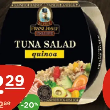 Franz Josef Tuniakový šalát quinoa