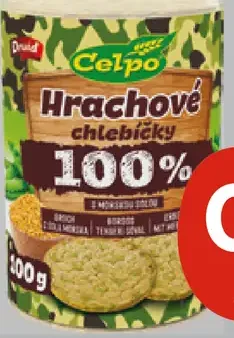 Celpo 100 % natural chlebíčky