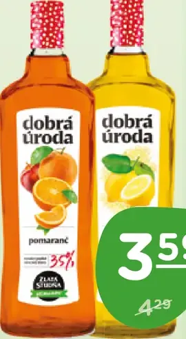 Dobrá Úroda sirup pomaranč, baza-citrón