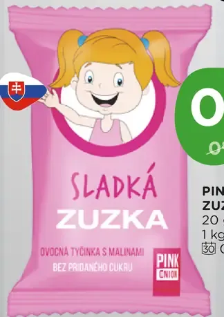 PinkoNion Sladká Zuzka Tyčinka