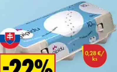 Vajcia voľný výbeh M/L Pipidu