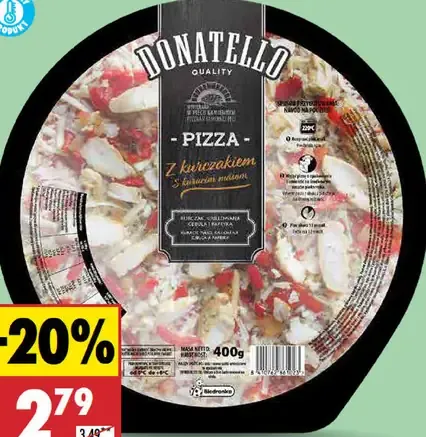 Donatello Pizza Quattro Formaggi