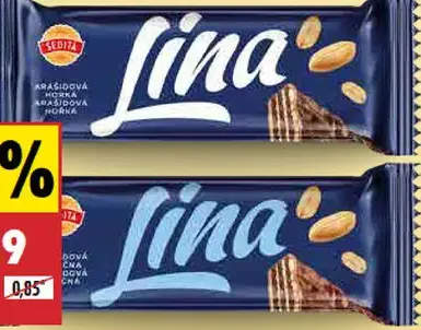 Sedita Lina arašidová horká/mliečna