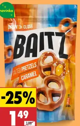 Baitz Praclíky solené v karamelovej poleve