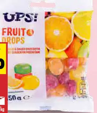 UPS! Cukríky rôzne druhy