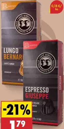 Caffe Gemelli Nespresso kompatibilné kapsuly