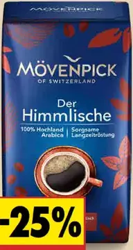 Mövenpick Der Himmlische mletá káva 100 % arabika
