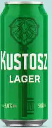 Kustosz Pivo svetlé plechovka