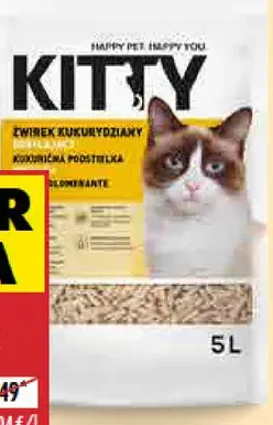 Kitty Podstielka pre mačky kukuričná