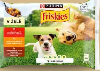 Friskies Krmivo pre psy kapsičky v želé