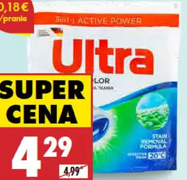Ultra kapsuly na pranie trojkomorové