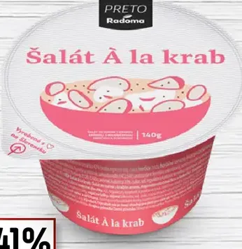 Á la krab šalát
