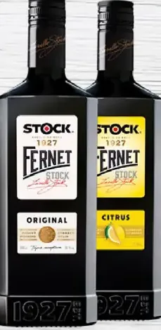 Fernet Stock 38% - Fernet Stock Citrus 27%