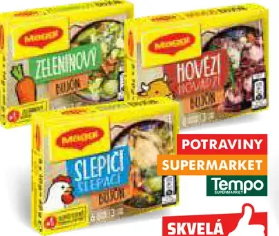 Maggi bujón 3 druhy