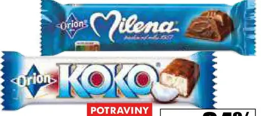 Milena mliečna Koko