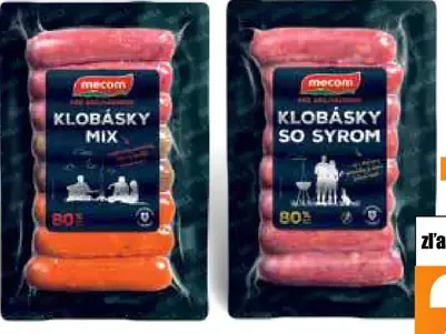 Klobásky na gril mix