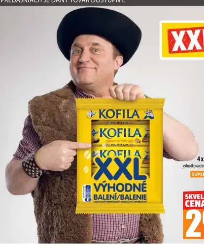 Kofila XXL balenie