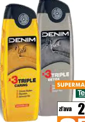 Denim sprchovací gél 3 druhy