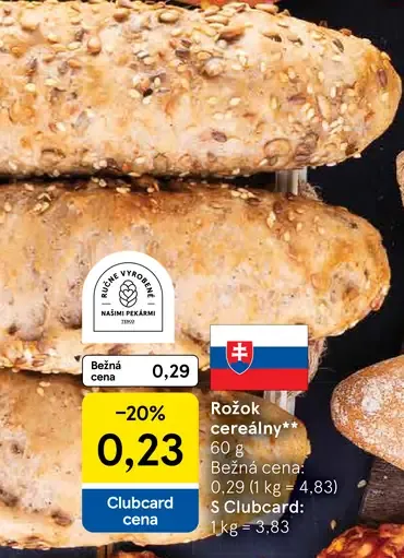Rožok cereálny