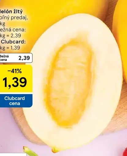 Tesco Melón žltý