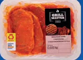 Tesco Grill Master bravčové karé v marínade stredomorského štýlu