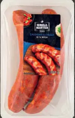 Tesco Grill Master údená klobása