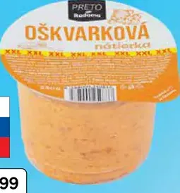 Preto Radoma oškvarková nátierka XXL