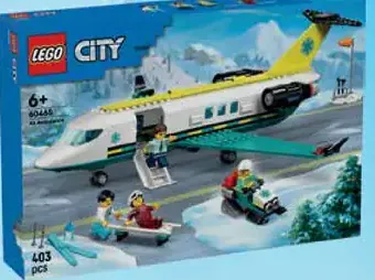 LEGO City 60465 Lietadlo záchranárskej služby