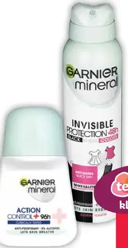 Garnier deodorant